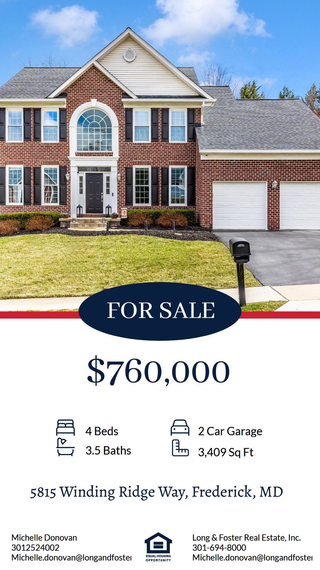 5815 Winding Ridge Way, Frederick, MD 21704